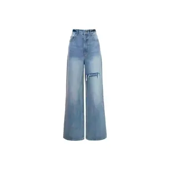 AIVEI Jeans Women's Blue