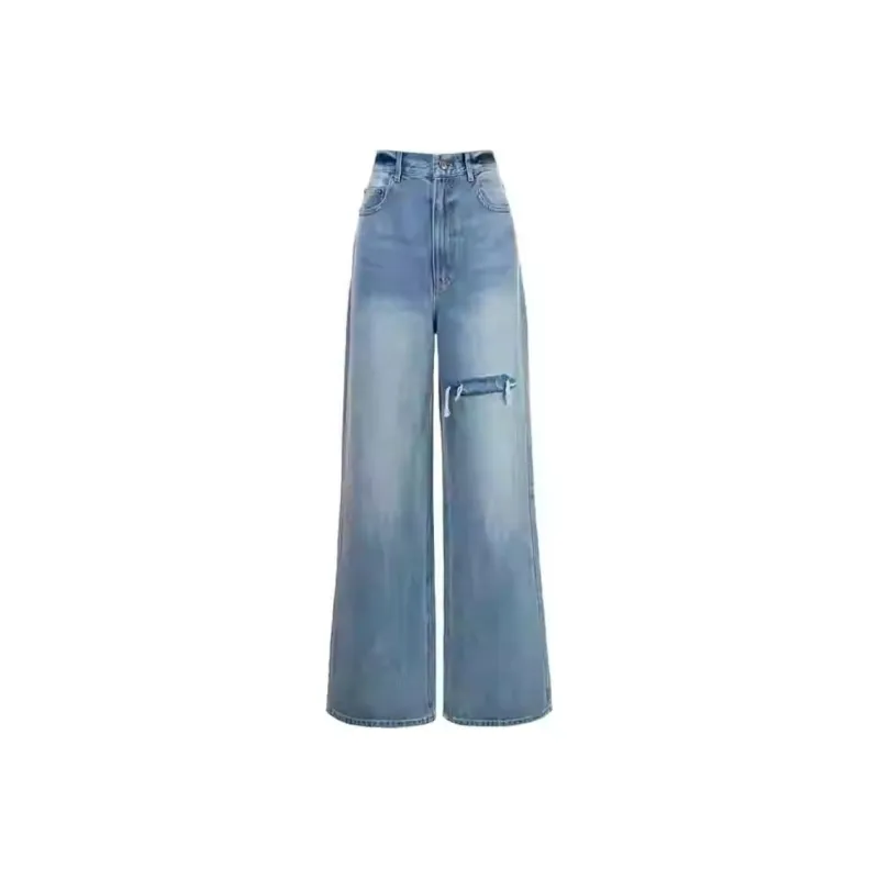 AIVEI Jeans Women's Blue-0