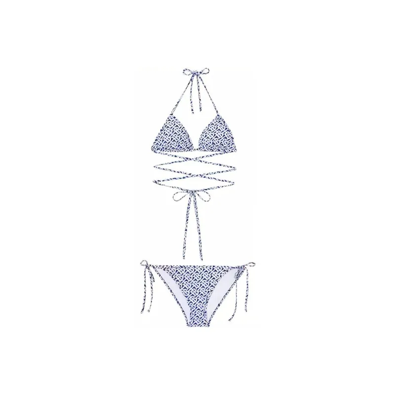 Burberry Women's Bikini Sapphire Blue-0