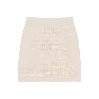 GUCCI High waisted Wool Miniskirt