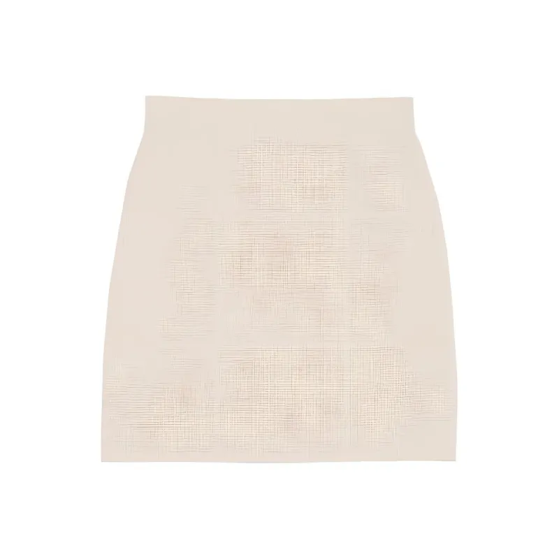 GUCCI High waisted Wool Miniskirt-0