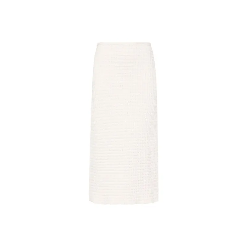 JIL SANDER Waffle knit Skirt-0