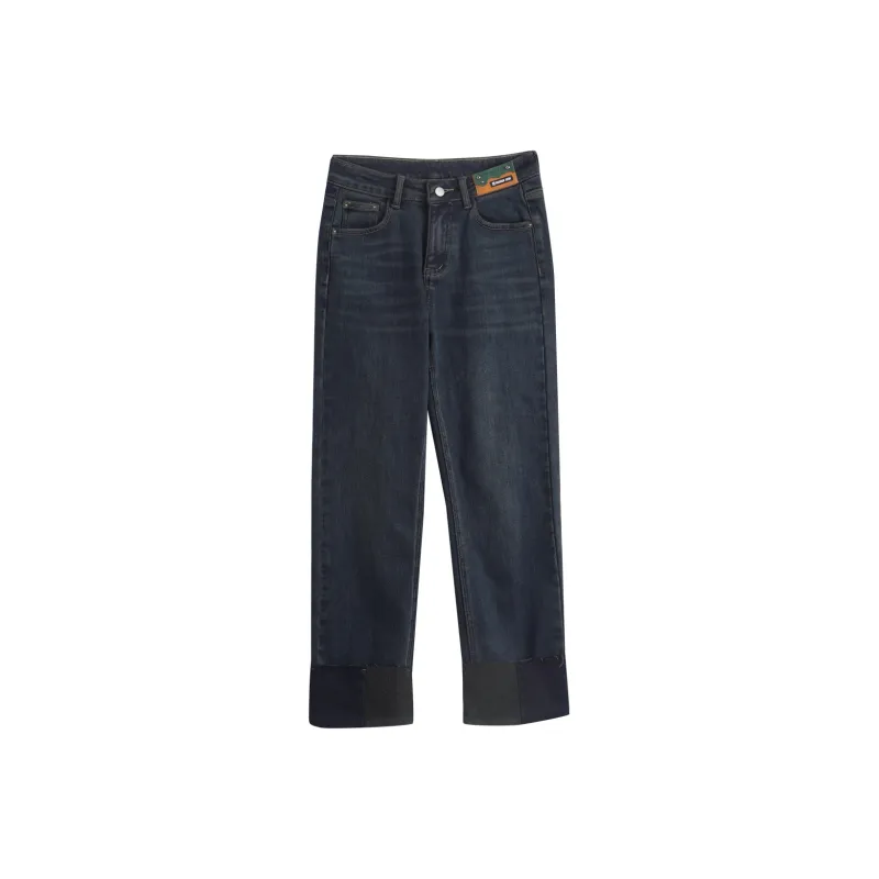 Olrain Jeans Women's Denim Blue-0