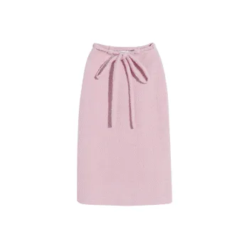 Ouyang Casual Long Skirts Women's Pink