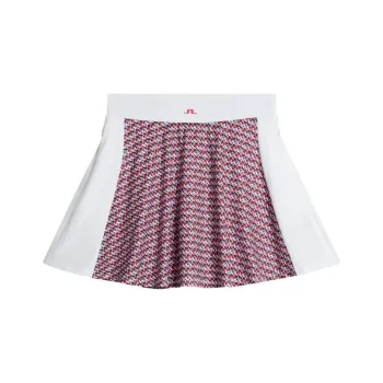 J.Lindeberg Casual Short Skirts Women's Micro Bridge Rose Red
