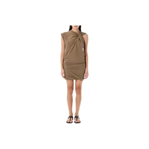 ISABEL MARANT ETOILE SS25 Sleeveless Dress Women's Light Umber