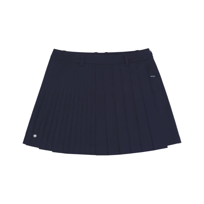 LI NING 1990 Golf Series Casual Short Skirts Women's Sailor Blue-0