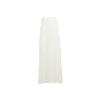 Adidas Originals Premium Flowy Maxi Skirt Casual Long Skirts Women's Jade White