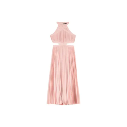 Maje Plissé effect Maxi Skirt