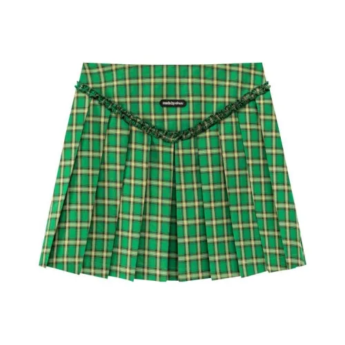 CHUU Casual Short Skirts Women's Green