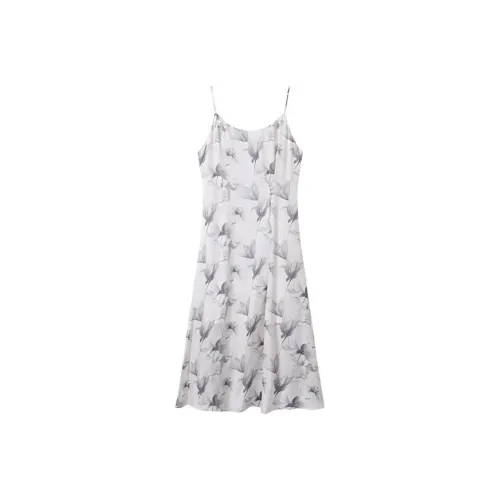 SHUXI Slip Dresses Women's Perfume Lily