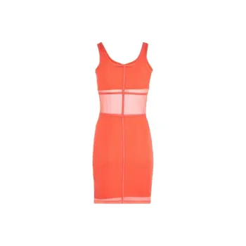 CALVIN KLEIN Sleeveless Dress Women's Orange