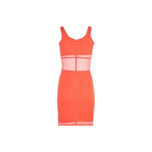 CALVIN KLEIN Sleeveless Dress Women's Orange