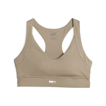 PUMA Women's RUN HIGH IMPACT BRA Sports Underwear Women's Coffee