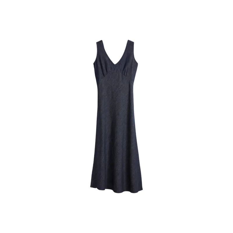 Levis Linen+Denim Collection Slip Dresses Women's Blue-0