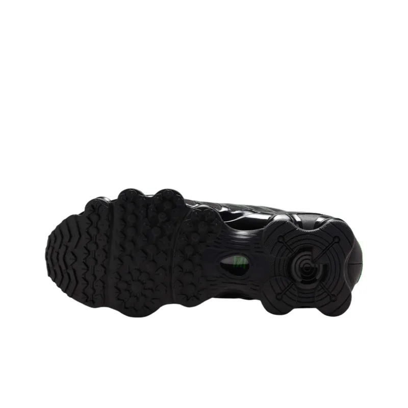 Nike Shox TL Series Anti Slip Wear Resistant Low Top Running Shoes Women's Black Green-4