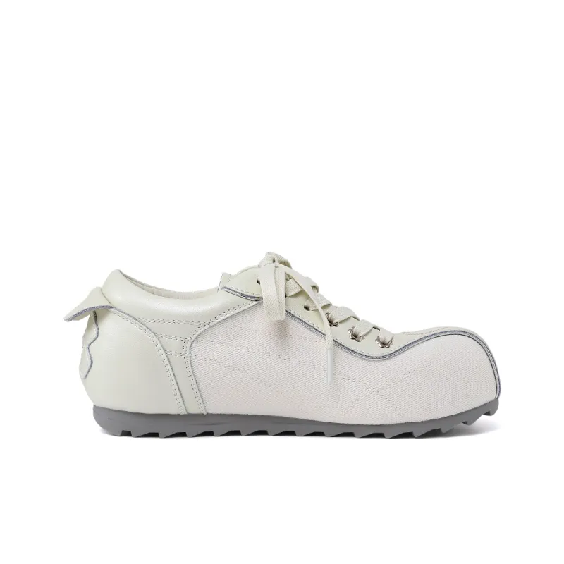 SOAP OPERA Slip Resistant, Abrasion Resistant, Breathable Low Top Skateboard Shoes Unisex White-2