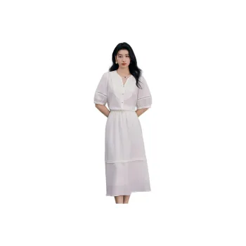 BASIC HOUSE SS24 Skirt Set Women's Ecru