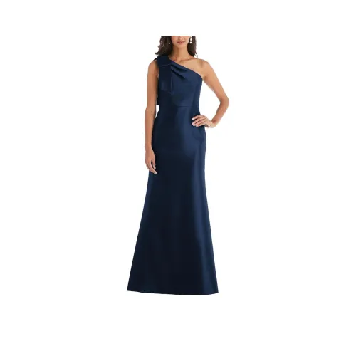 ALFRED SUNG Sleeveless Dress Women's Blue