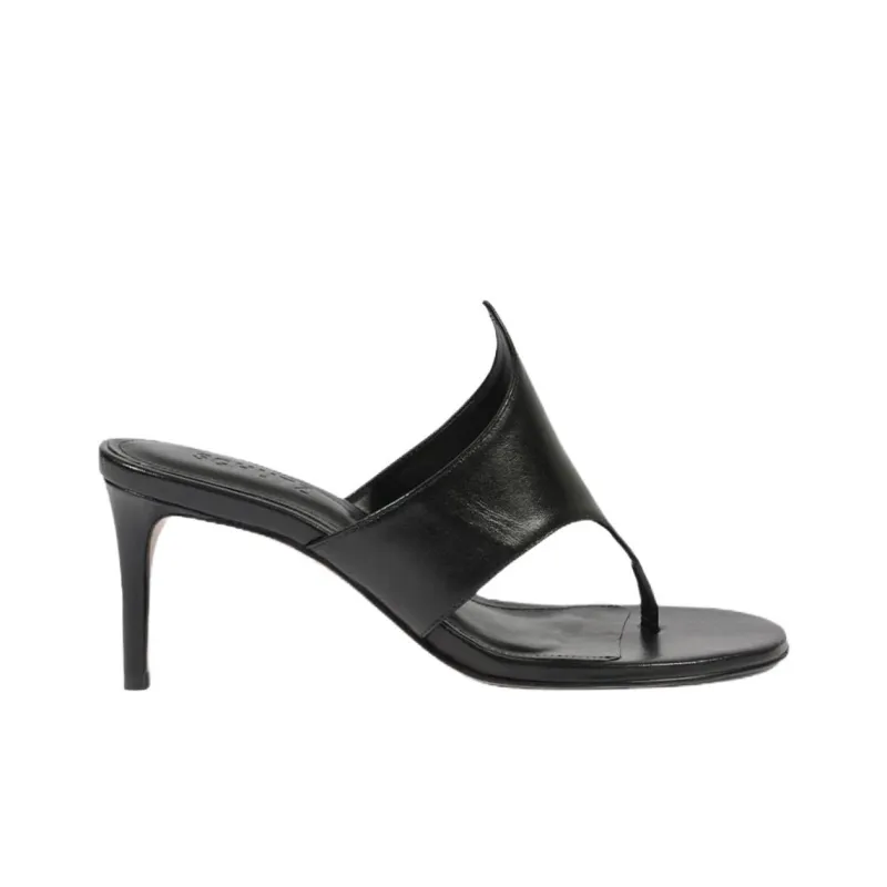 Schutz Slip Resistant Flip Flops Women's Black-1