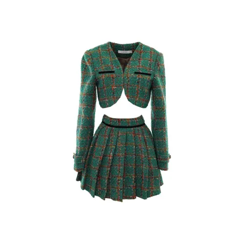 BETTER BING Skirt Set Women's Sapphire Green