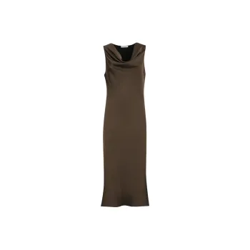 Patrizia Pepe Satin Midi Dress
