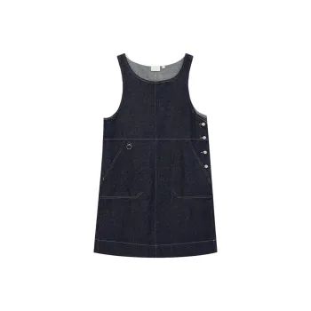 COVERNAT Sleeveless Dress Women's Indigo