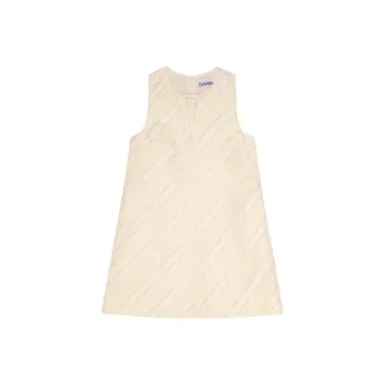 GANNI Stripe Mini Dress
