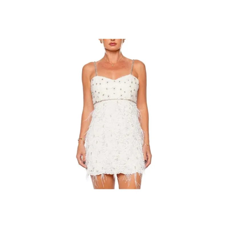 LOVESHACKFANCY Slip Dresses Women's Cream-0