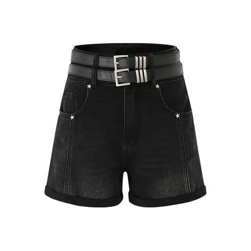 MacyMccoy Denim Shorts Women's Black