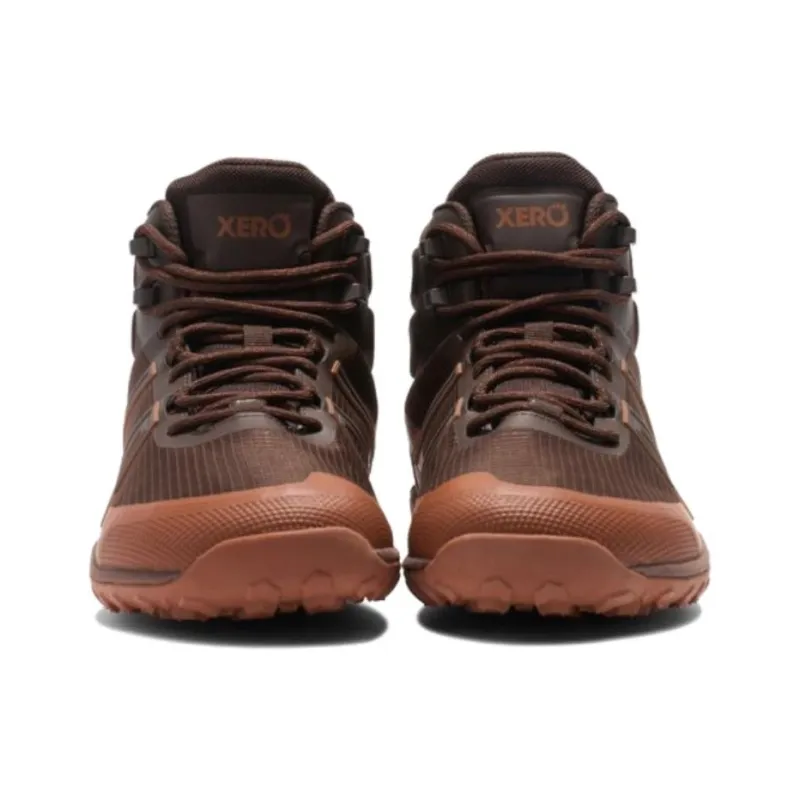Xero Shoes Scrambler Trail Mid Top Hiking Shoes Men's Brown-3
