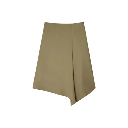 THEORY Casual Long Skirts Women's Camel