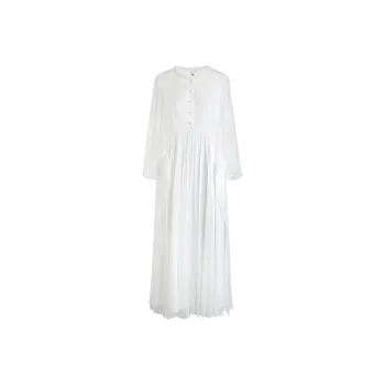 A LIFE ON THE LEFT Long Sleeved Dress Women's Ecru