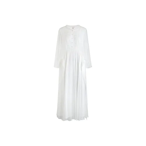A LIFE ON THE LEFT Long Sleeved Dress Women's Ecru