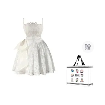 BDGU Sleeveless Dresses Women's White