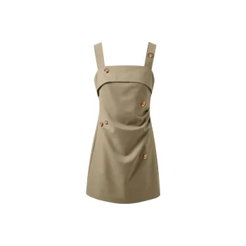 3COLOUR Slip Dress Women's Taupe