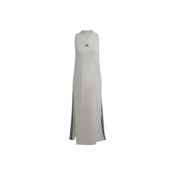 Adidas Free Shipping With AdiClub Essentials 3 Stripes Long Racerback Dress