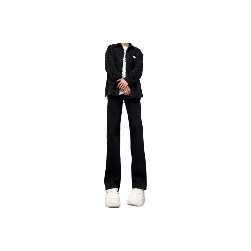Concubine Zhu Jeans Unisex Black-0