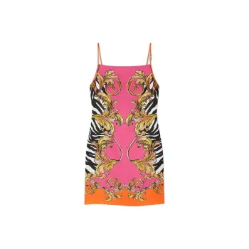 VERSACE JEANS COUTURE Outline Barocco Mini Dress