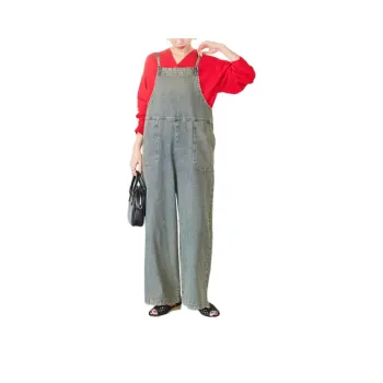 FREAK'S STORE Overalls Women's Washed Blue