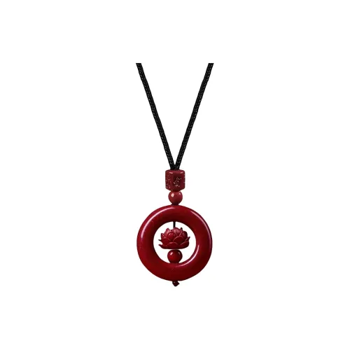 VIVIWELL Cinnabar Necklaces Women's
