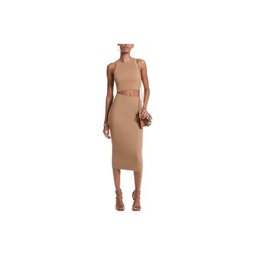 MICHAEL KORS Casual Long Skirts Women's Camel