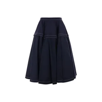 Bottega Veneta Tech A Line Skirt