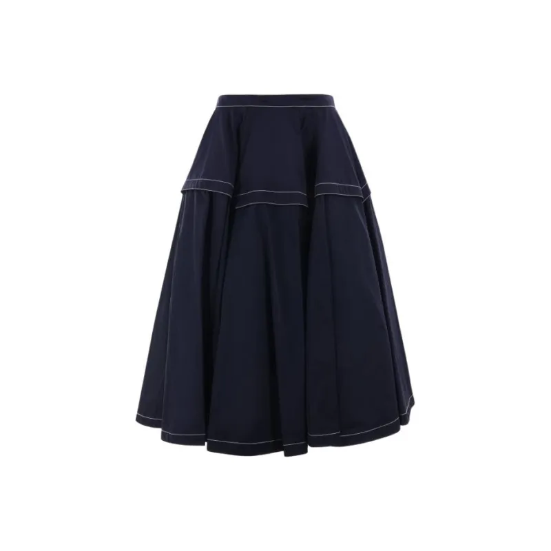 Bottega Veneta Tech A Line Skirt-0
