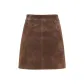 Chocolate Brown LEATHER23_SHAVED CHOCOLATE