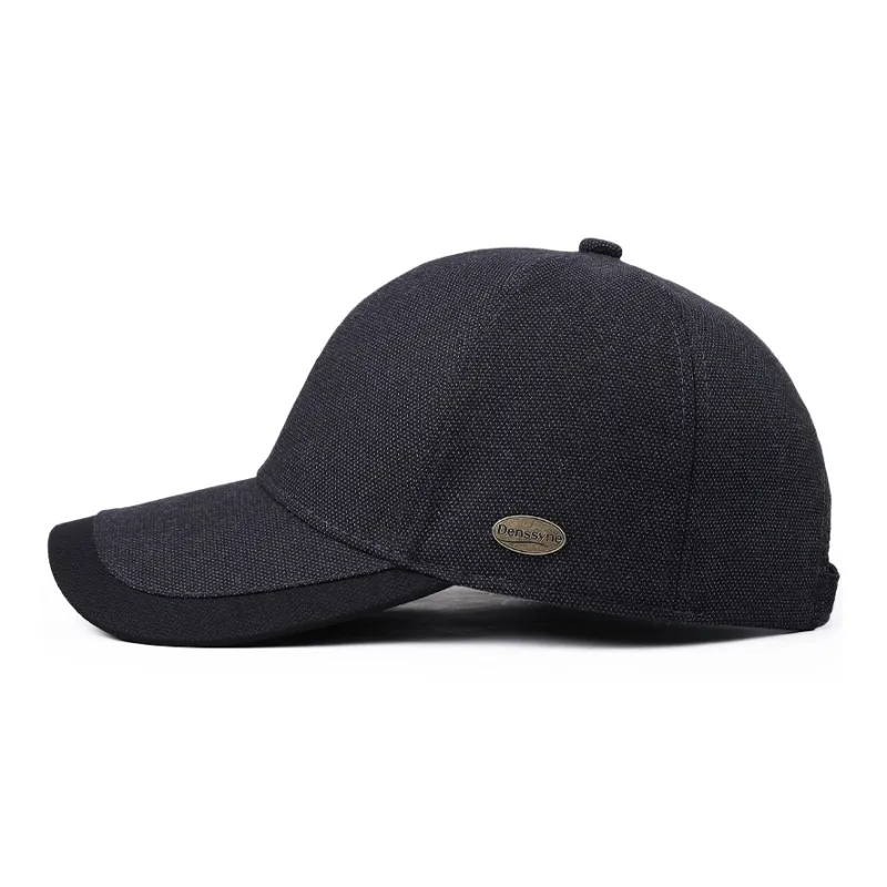DENSSYNE Cotton Polyester Blend Baseball Caps Men's-5