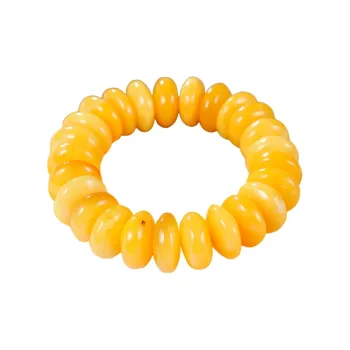 S&A Amber Beeswax Bracelets Women's