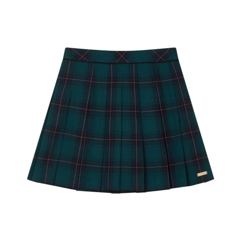 Teenie Weenie Casual Short Skirts Women's Green-0