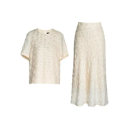 ROEYSHOUSE Skirt Set Women's Apricot