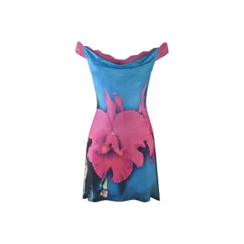 I.AM.GIA THEODORA MINI DRESS Slip Dresses Women's MULTI/Multicolor